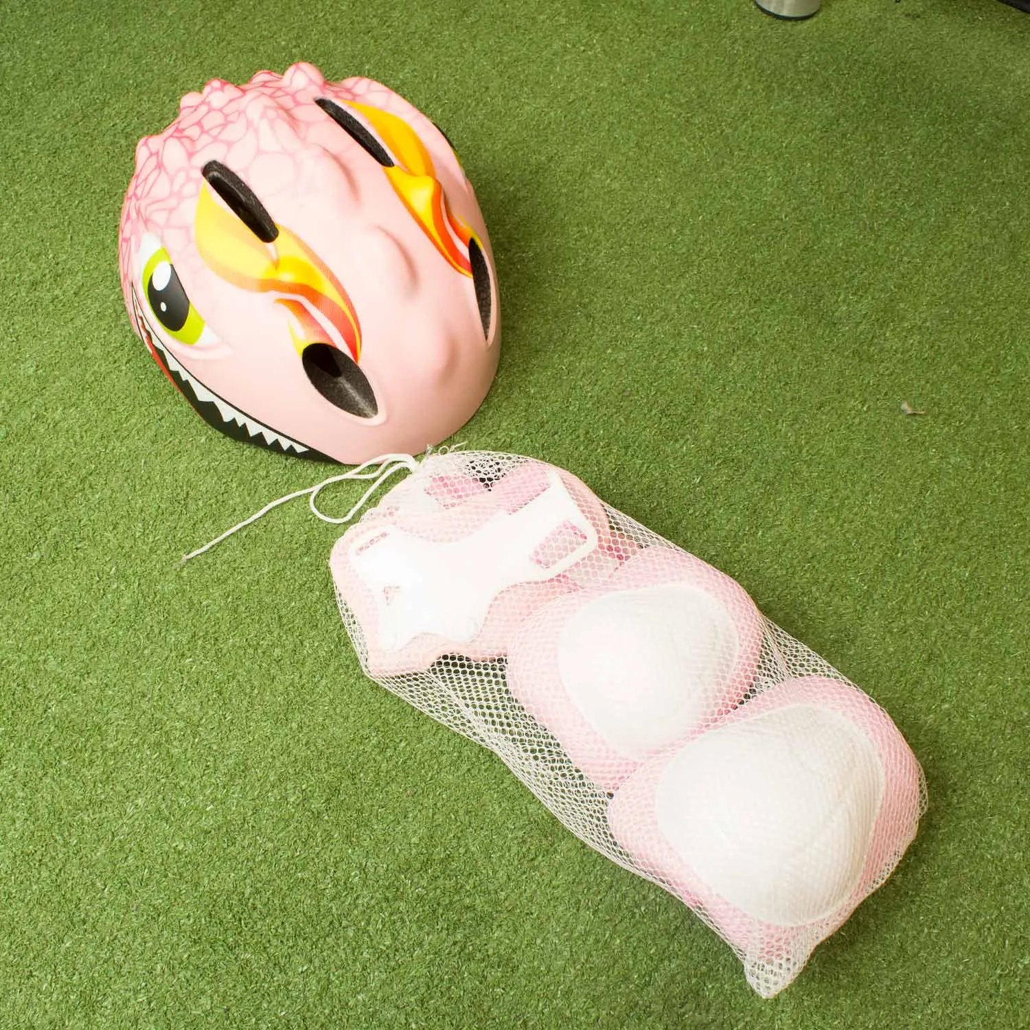 casco-de-seguridad-para-ciclista-infantil-con-protectores-unitalla-48-52cm-rosa-gospel-6
