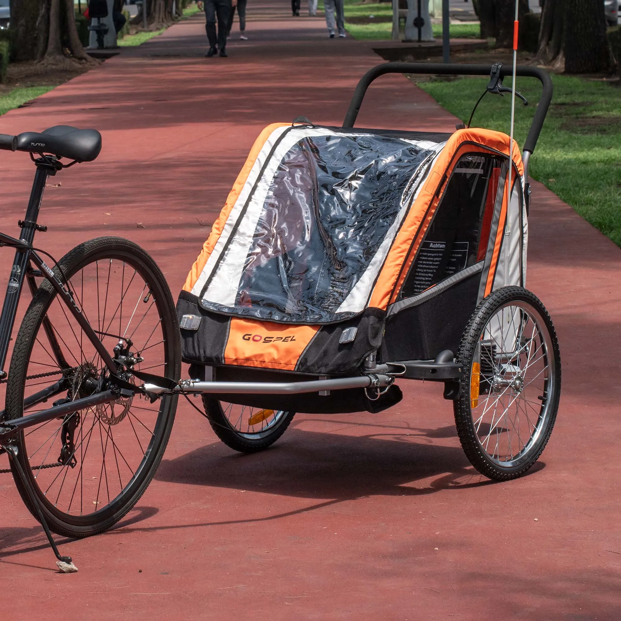 remolque-con-suspension-2-en-1-para-ninos-r20-trasera-r12-delantera-con-banderin-reflejantes-naranja-6