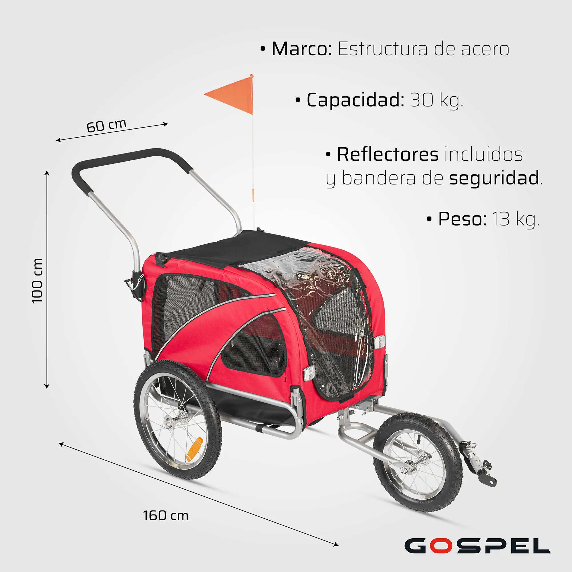 remolque-para-mascotas-mediano-capacidad-30-kg-r16-trasera-r12-delantera-banderin-reflejantes-rojo-1