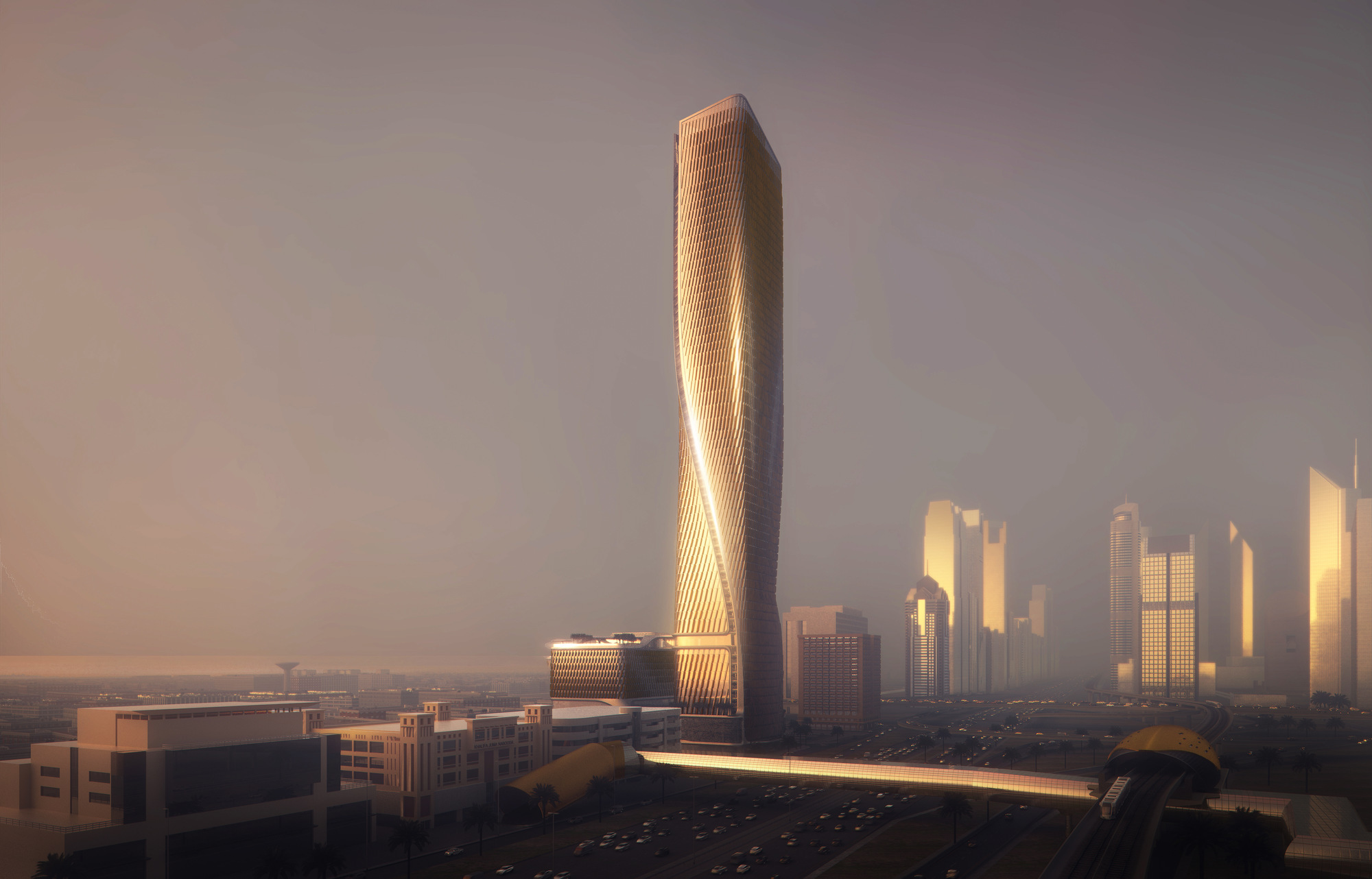 Wasl Tower in Dubai
