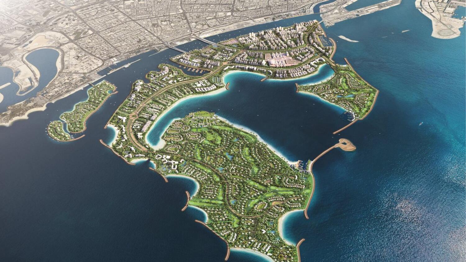 Dubai Islands In Dubai Location On The Map Prices And Phases Korter