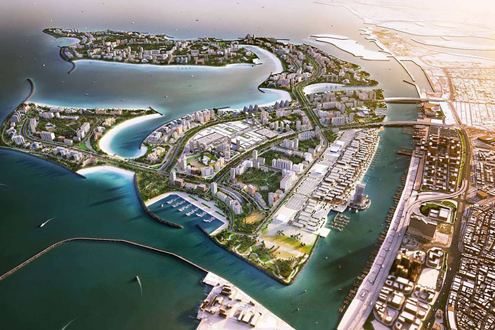 Dubai Islands in Dubai