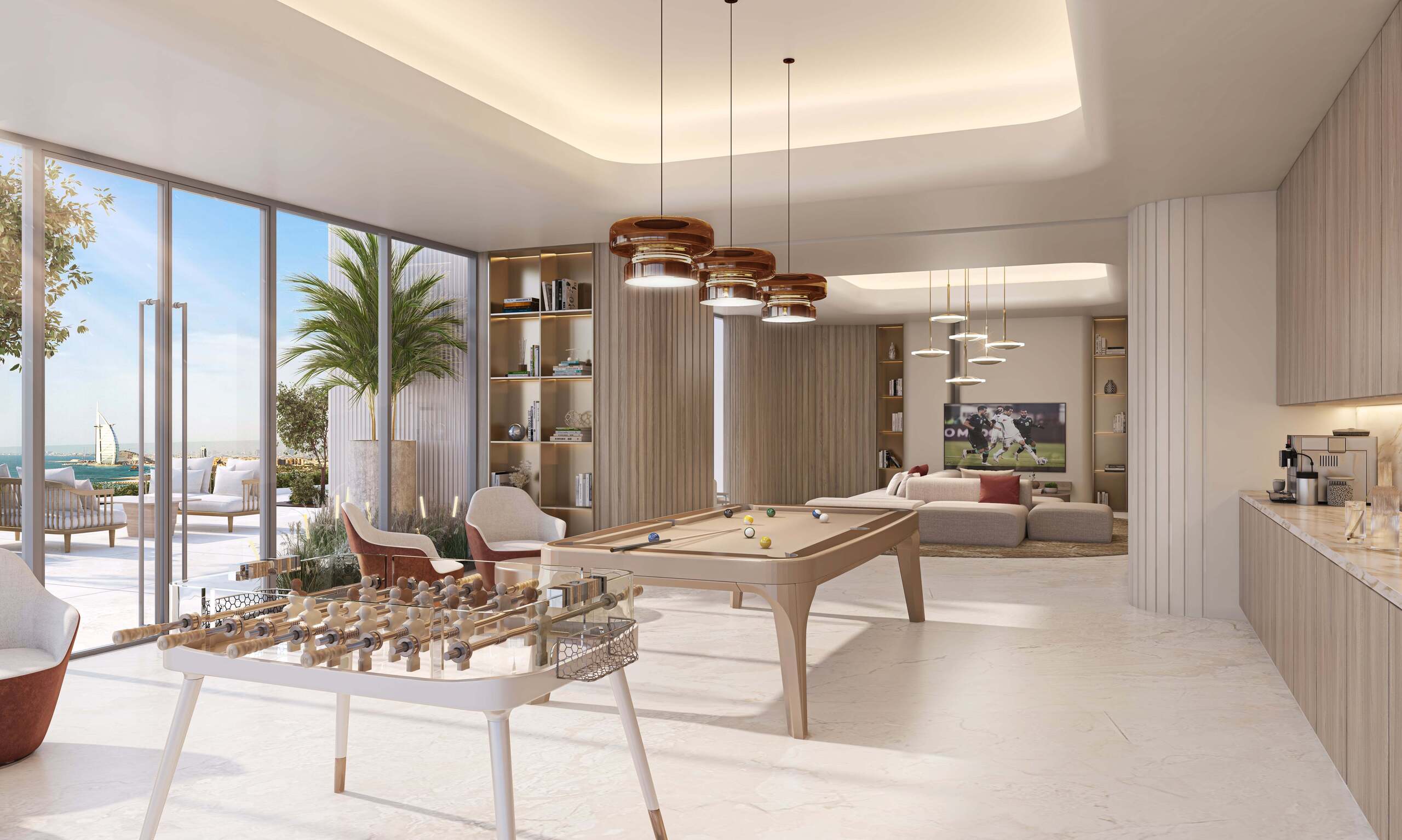 Palm Beach Towers in Dubai – location on the map, prices and phases ...