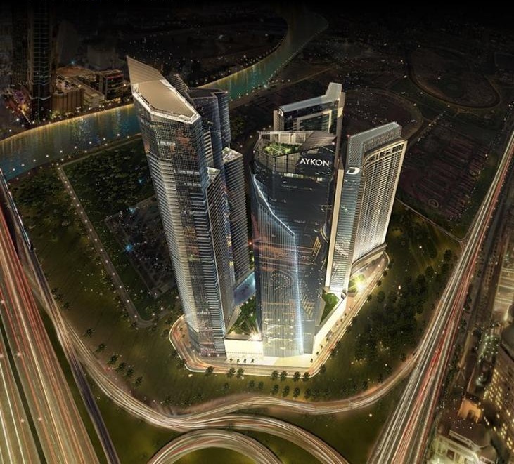 Aykon City East Towers in Dubai