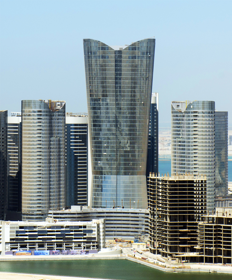 Solaris Towers in Abu Dhabi