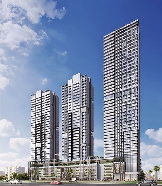 Bloom Towers in Dubai