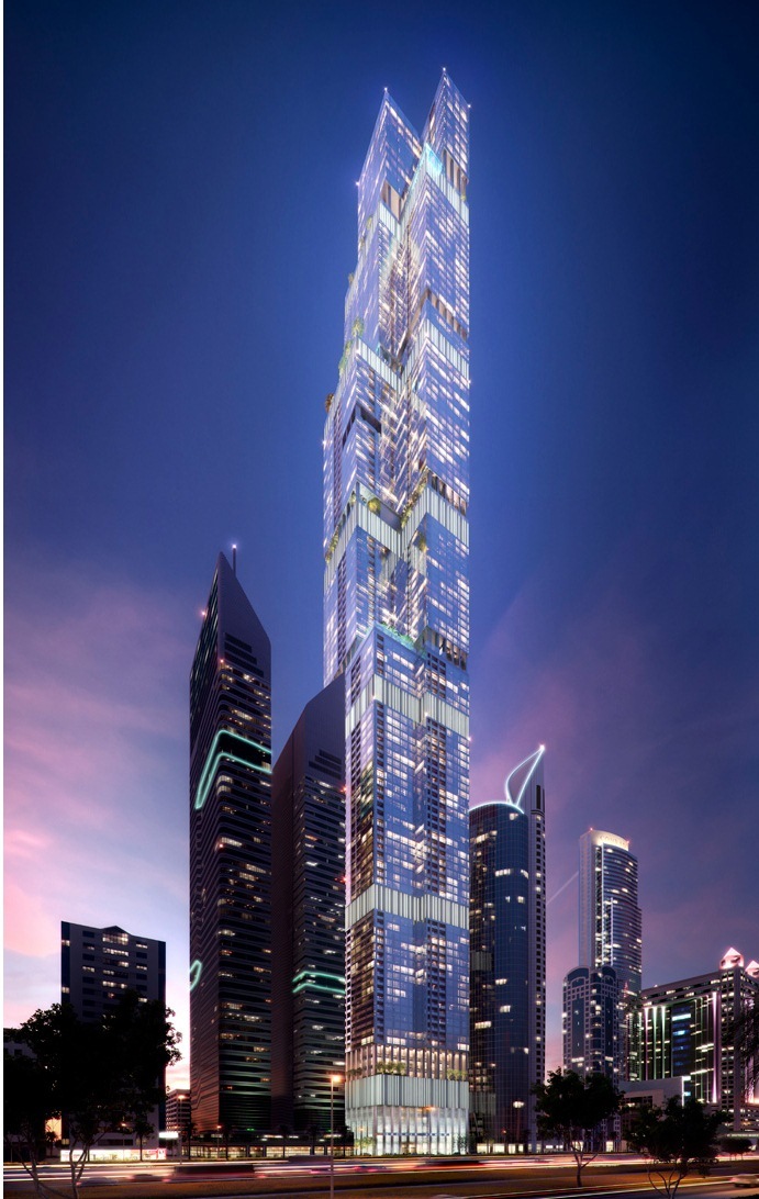 Entisar Tower in Dubai