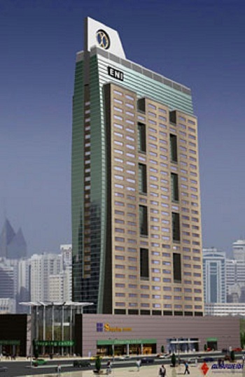 Al Shams Tower in Abu Dhabi