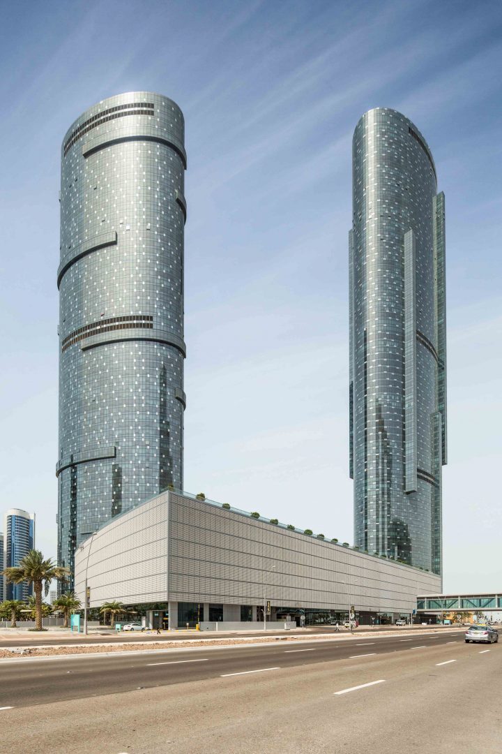 Sun and Sky Towers in Abu Dhabi