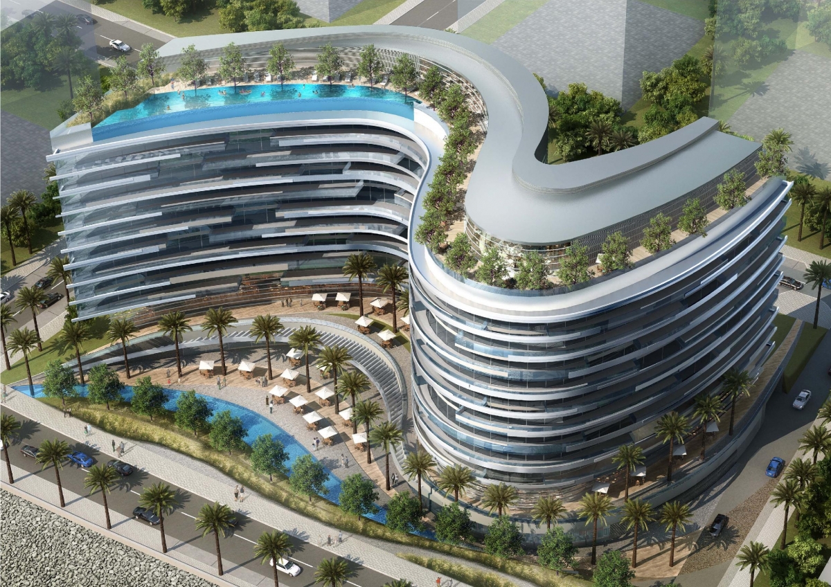 Fast Line Residential Building in Dubai — location on the map, prices