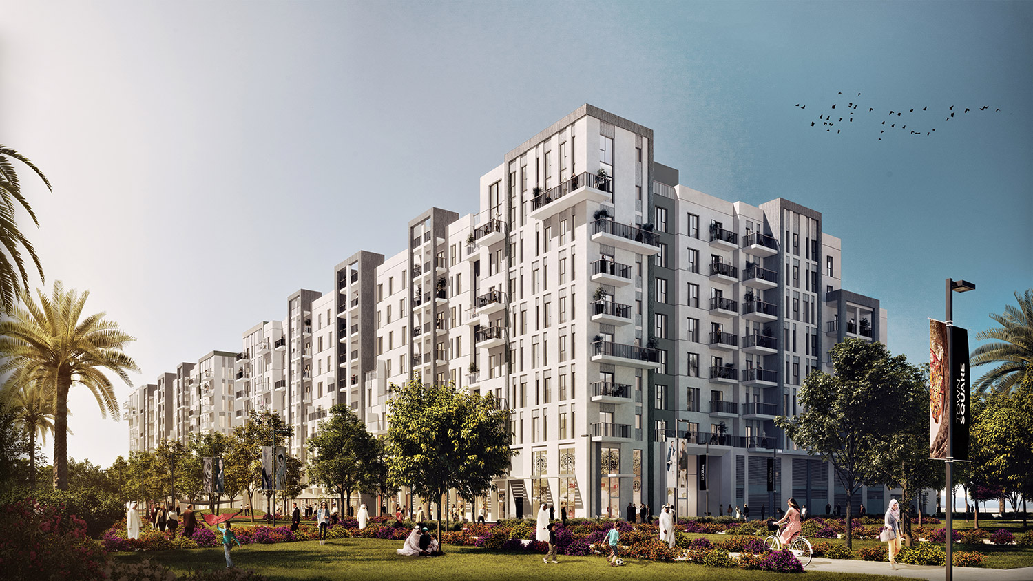 Hayat Boulevard - Dubai — location on the map, prices and phases | Korter