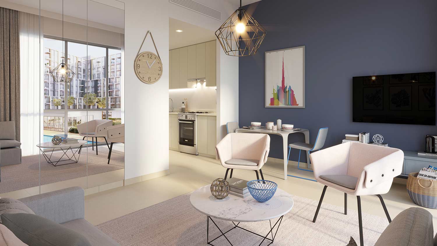 UNA Apartments - Dubai — location on the map, prices and phases | Korter