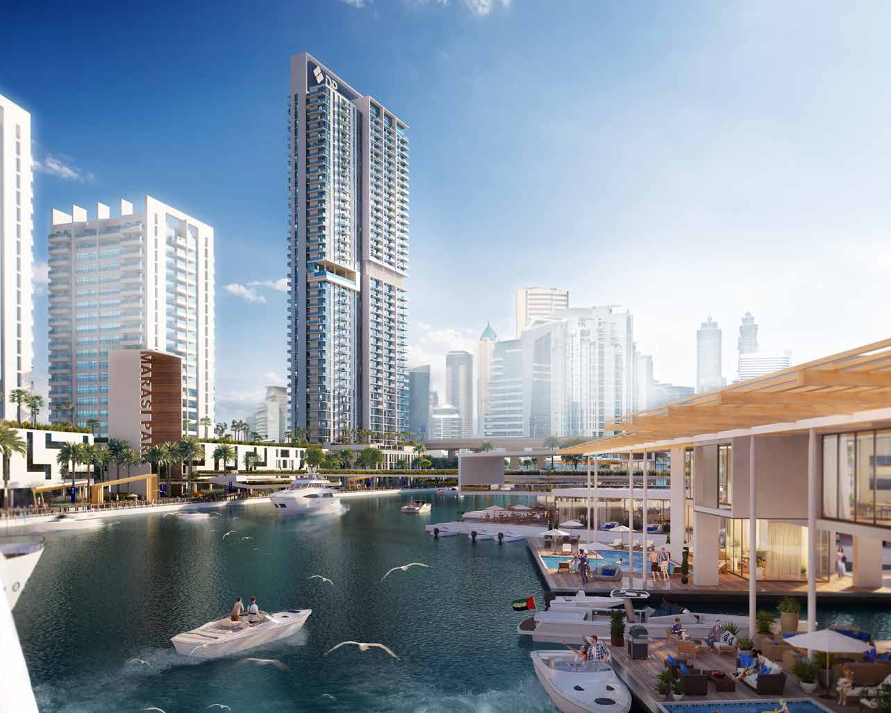 Marasi Riverside Dubai Location On The Map Prices And Phases Korter