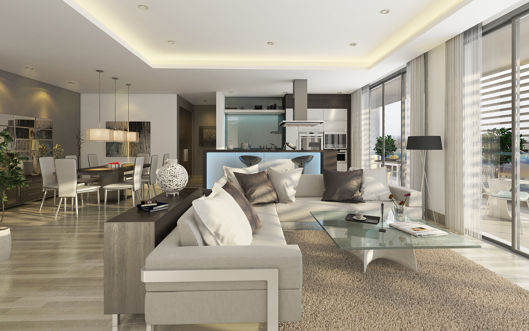 Sobha Hartland Greens Apartments - Dubai — location on the map, prices and phases | Korter