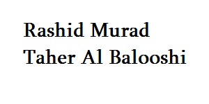 Rashid Murad Taher Al Balooshi