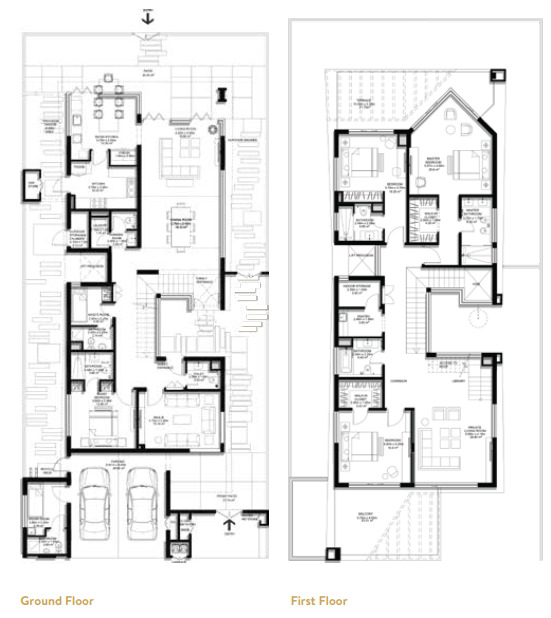 Planning of the apartment Villas 4BR, 4914.9 ft2 in Marbella Villas, Ras Al Khaimah