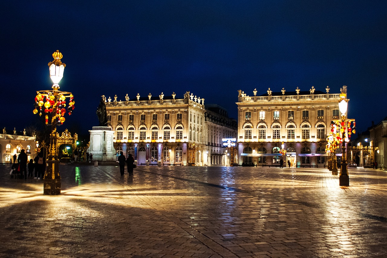 Historical Sites and City Games in Nancy, France