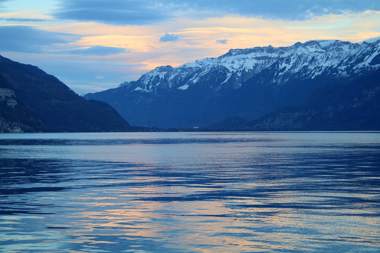 Scenic Adventure in Lake Thun, Switzerland