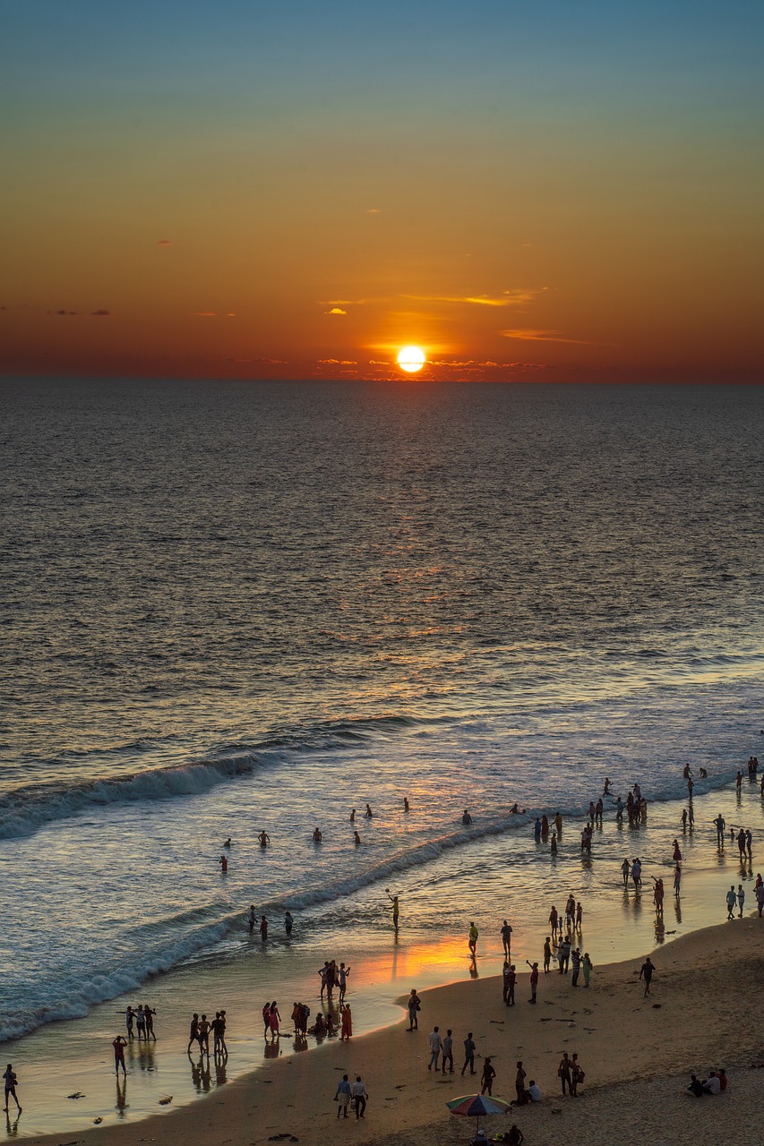 Relaxing Day in Varkala, India