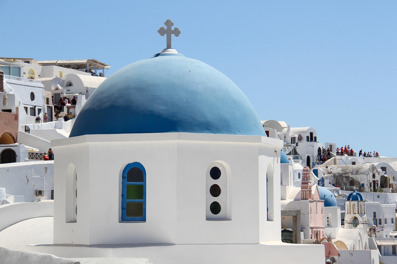 Archaeological Exploration and Winery Sunset in Fira