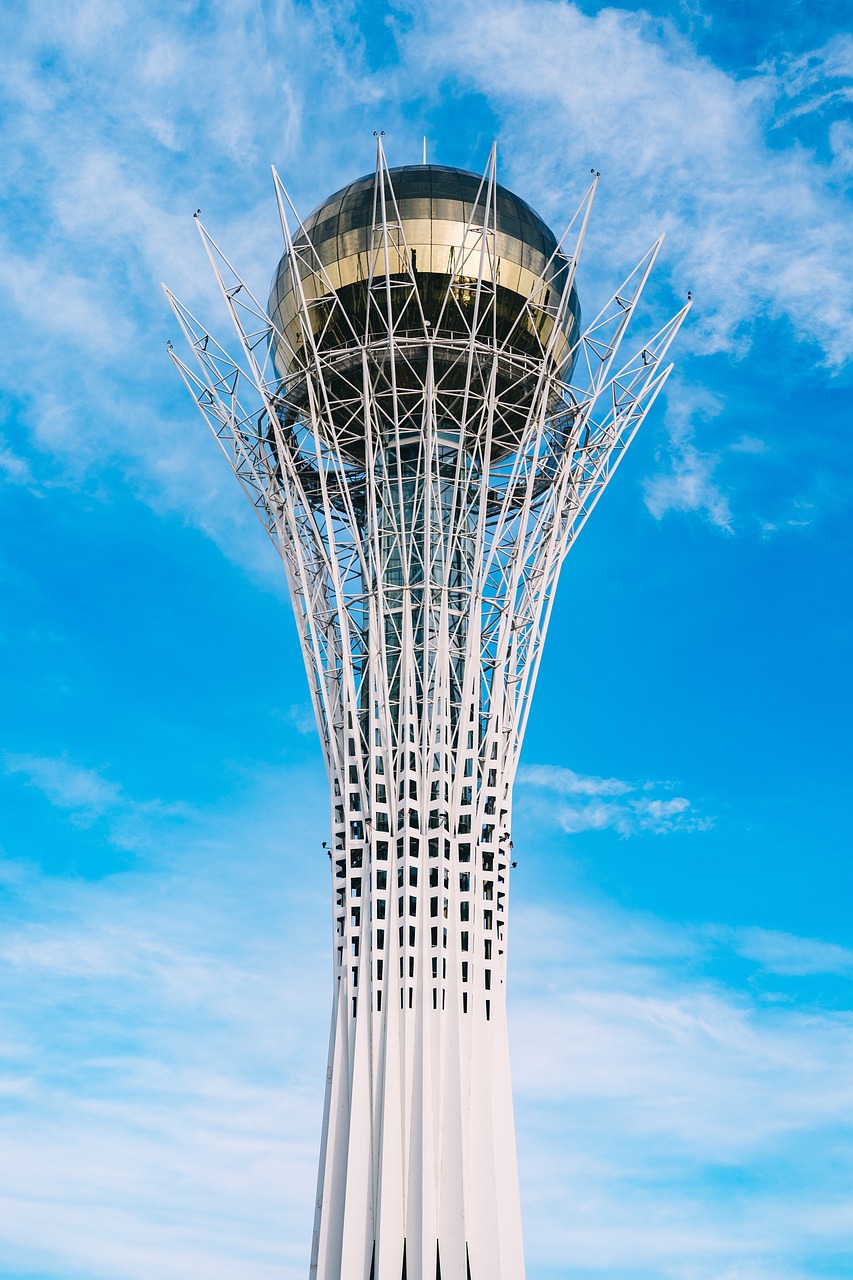 Futuristic Architecture and Parks in Nur-Sultan