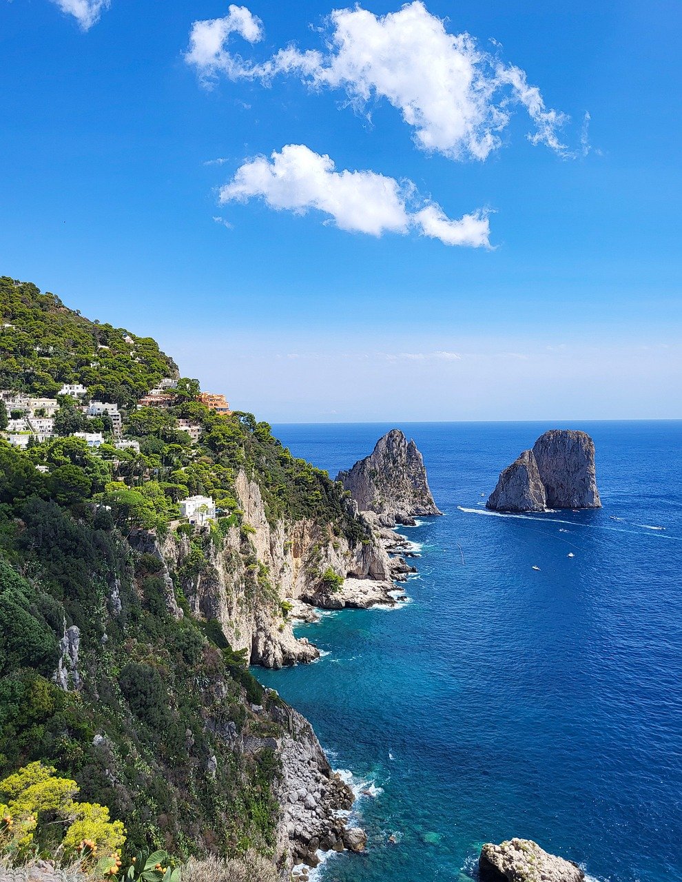 Luxury and Leisure in Capri: Blue Grotto, Monte Solaro, and Culinary Delights