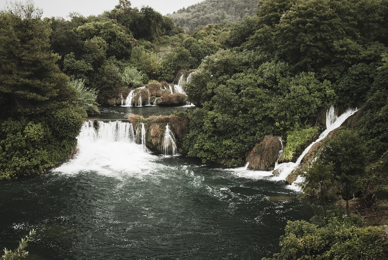 Serene Day at Plitvice Lakes National Park