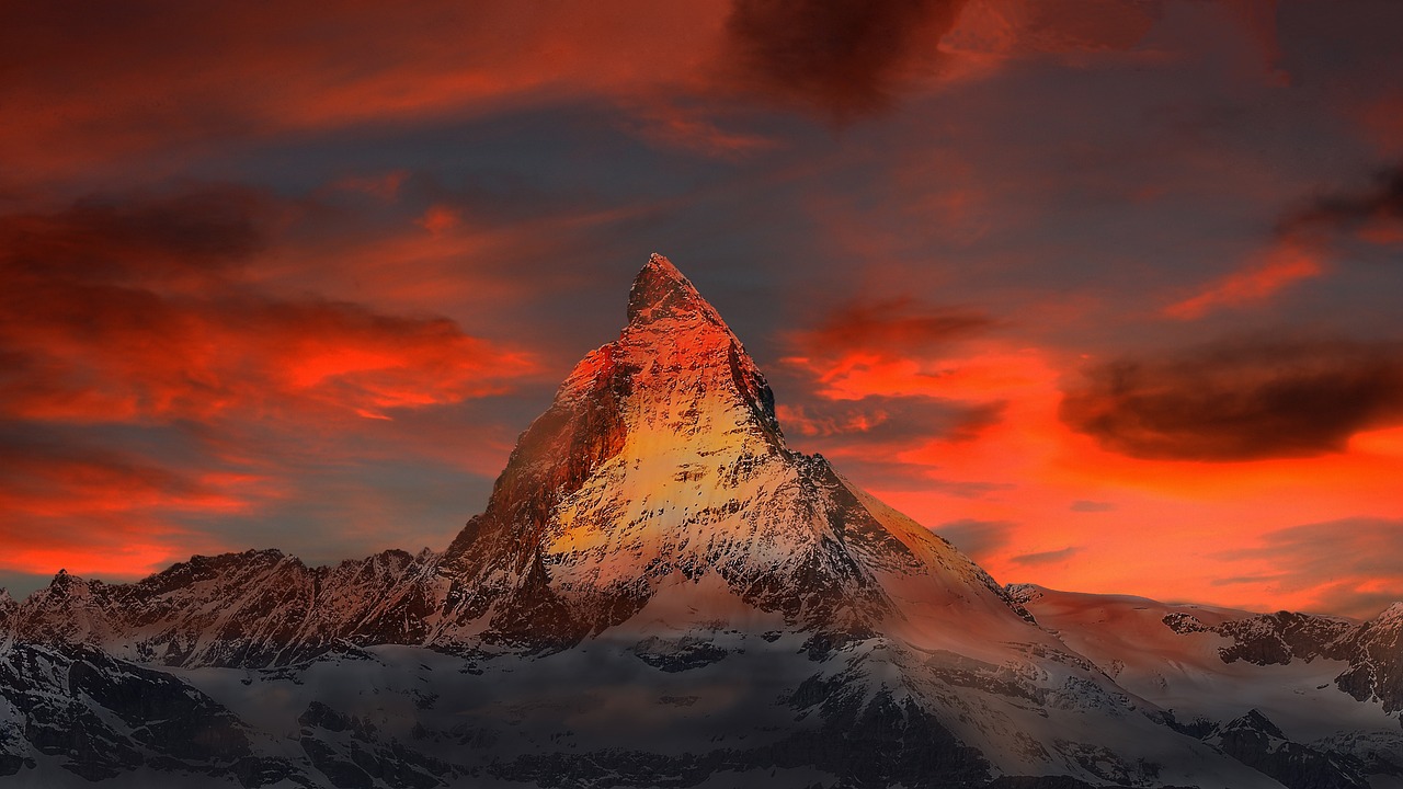 Romantic Winter Wonderland in Zermatt