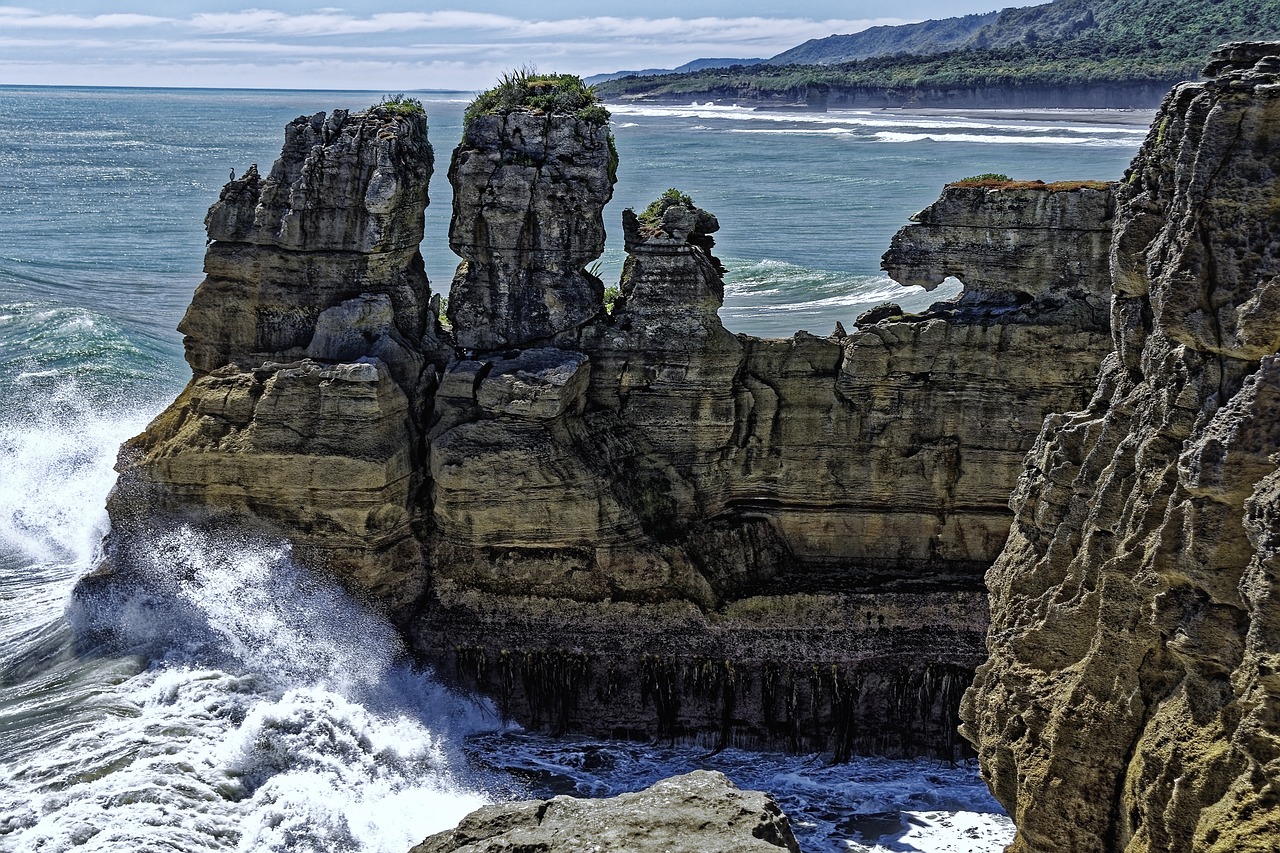 Aventure côtière à Punakaiki