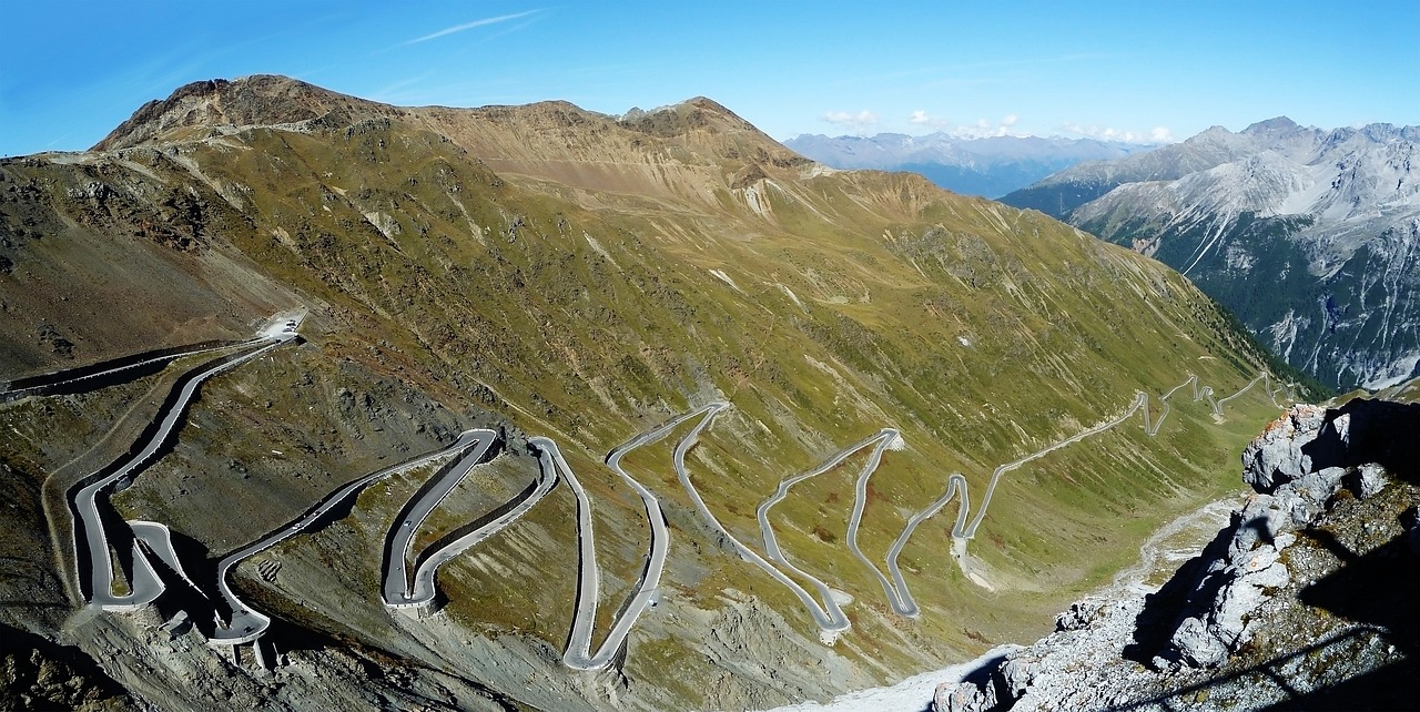 Scenic Alpine Delights in Stelvio Pass