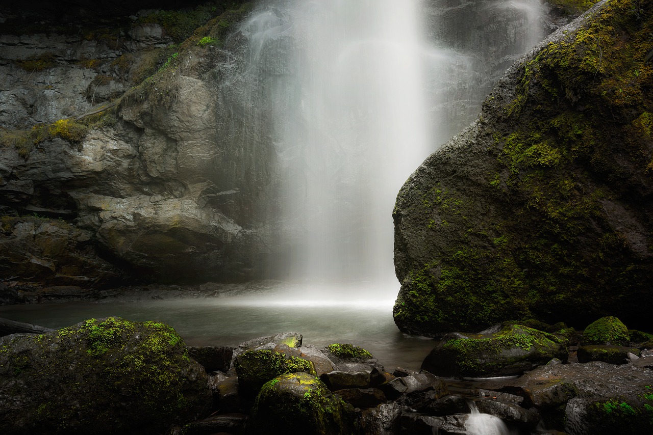 Outdoor Adventure in Martuljek Waterfall