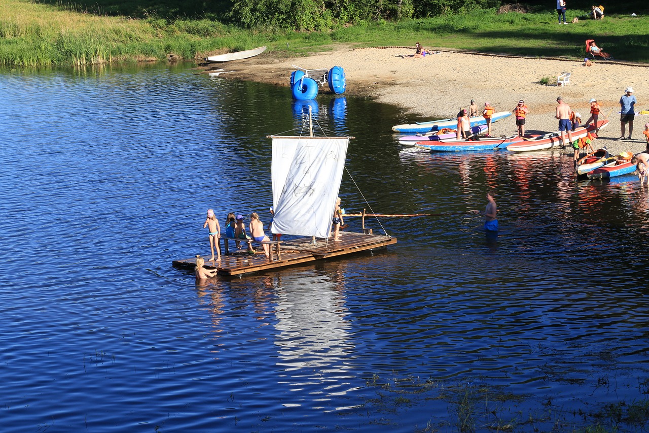 Family Fun by Lake Lipno