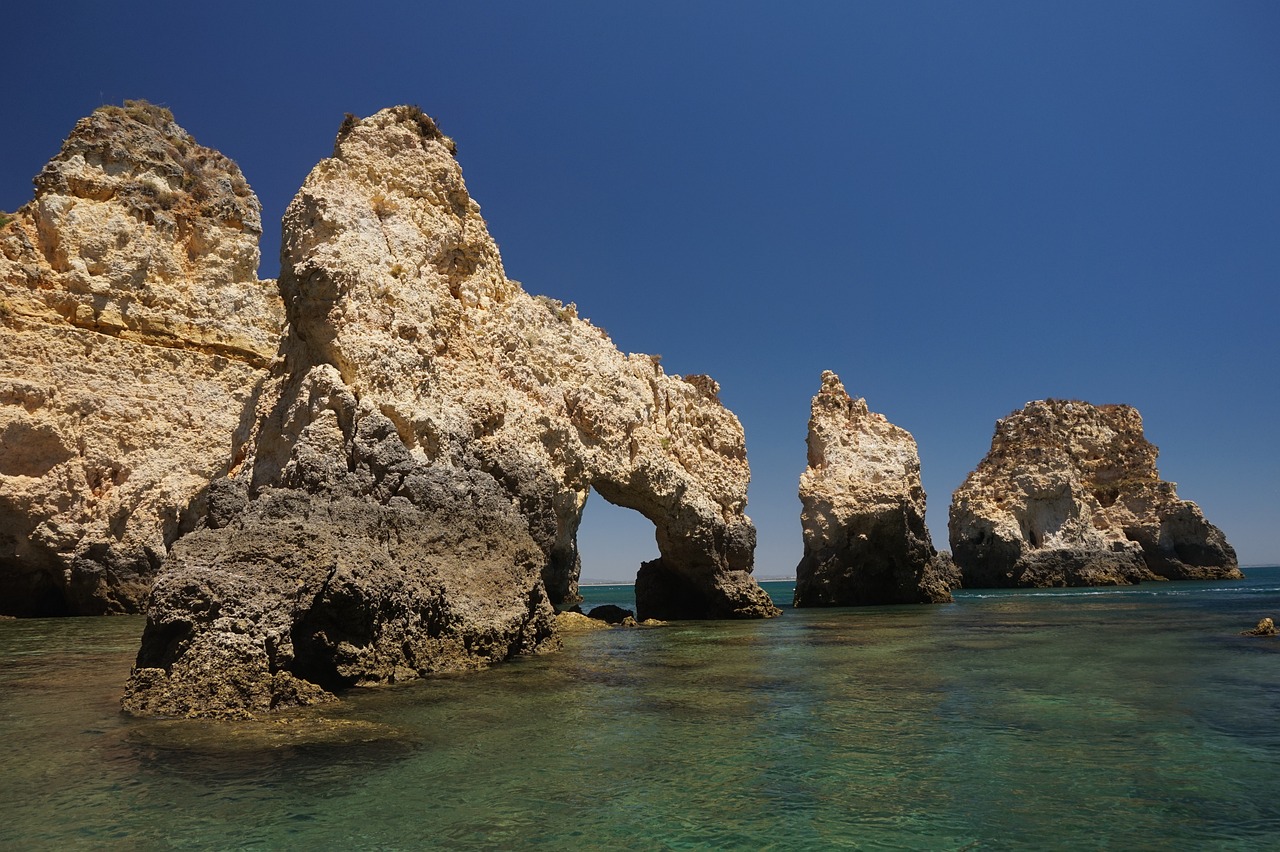 Coastal Adventure in Portimão: Caves, Beaches & Water Sports