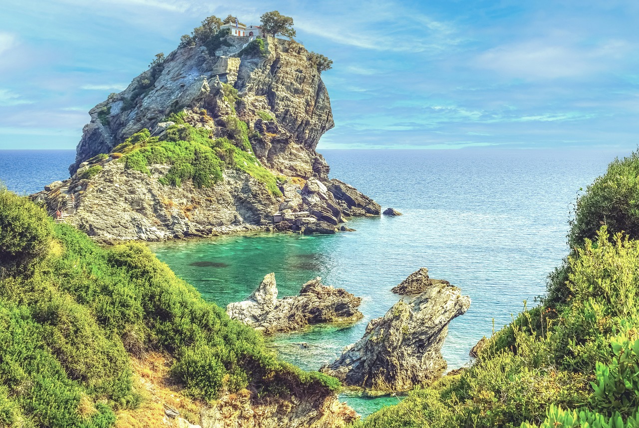 Island Hopping and Culinary Delights in Skopelos