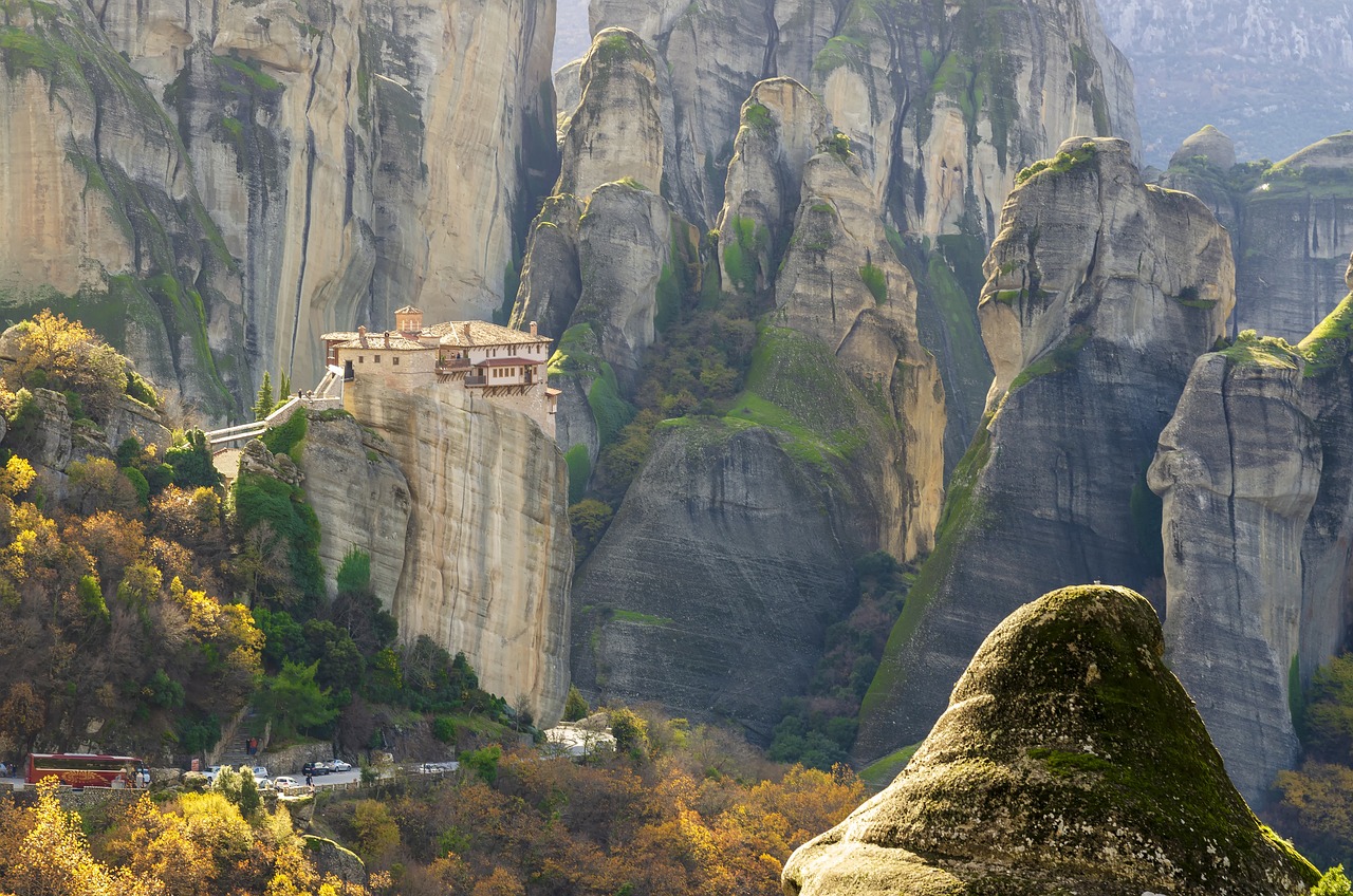 Majestic Meteora: Monasteries and Sunset Wonders