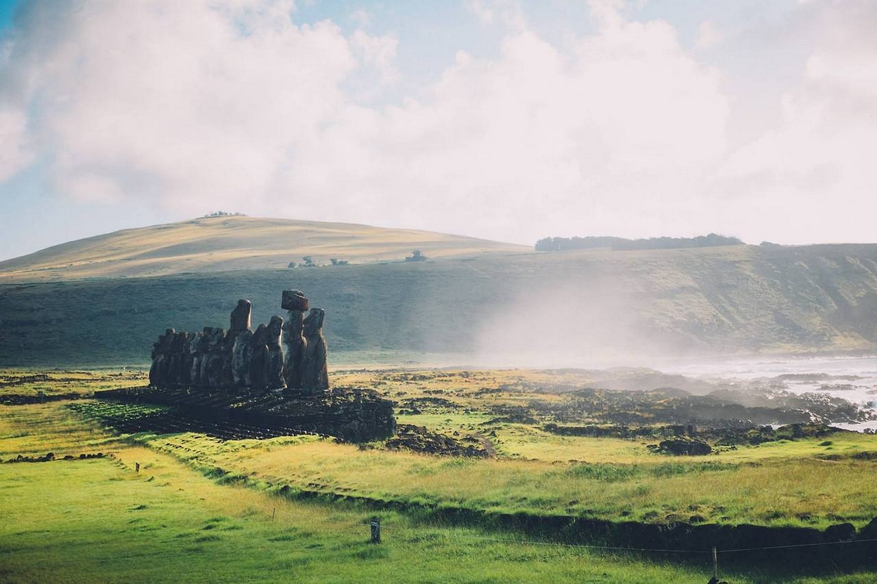 Easter Island Exploration: Moai Statues, Rano Raraku, and Beach Relaxation