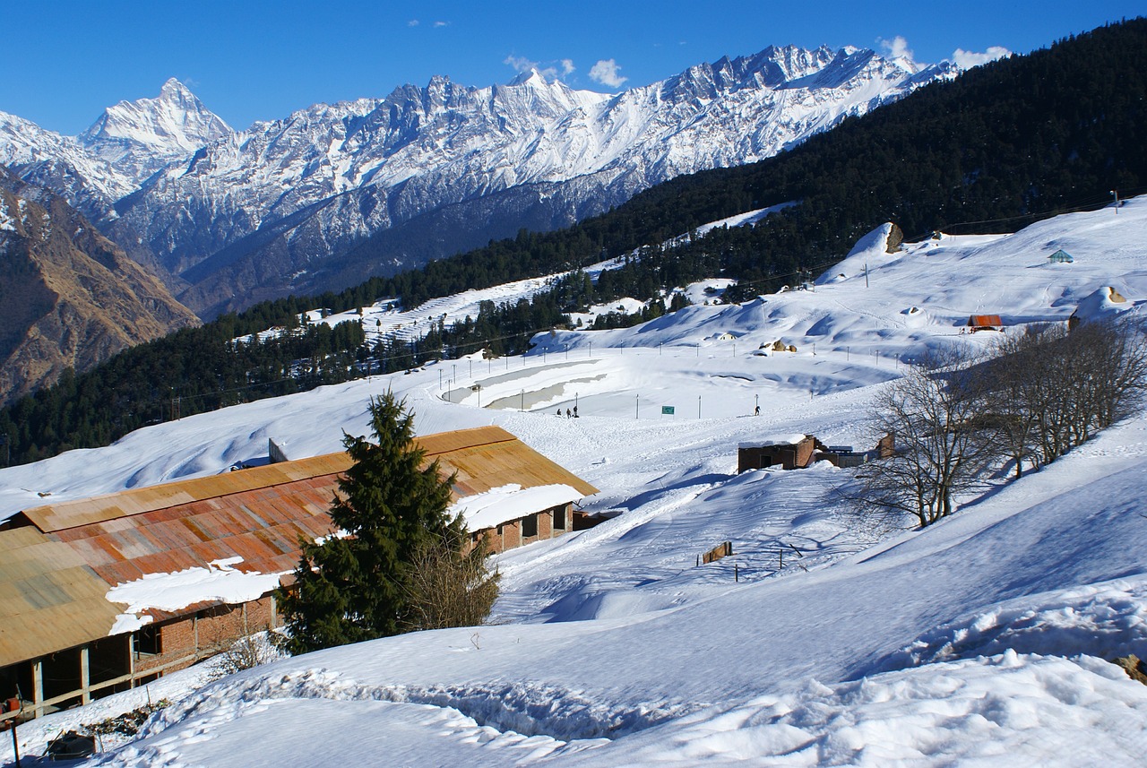 Skiing Adventure in the Himalayas