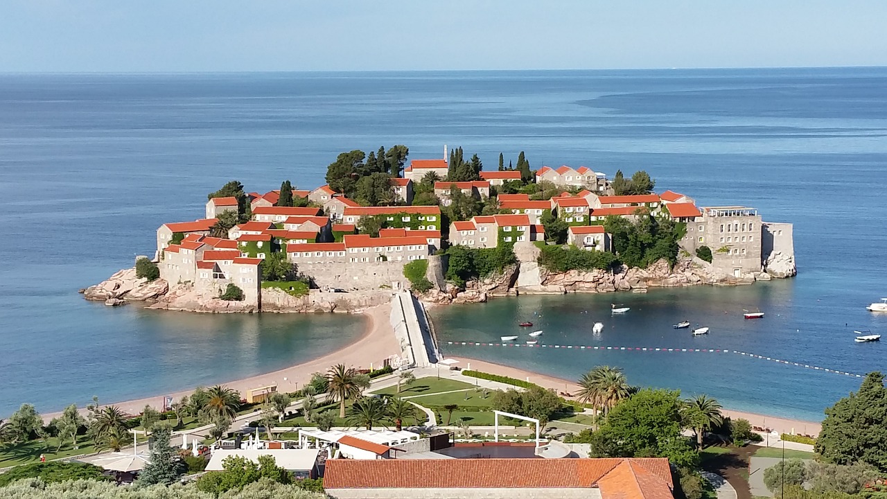 Beach Bliss and Sveti Stefan Serenity