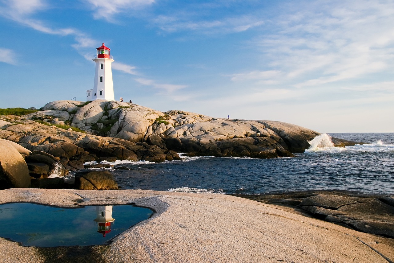 Scenic Day in Peggy's Cove