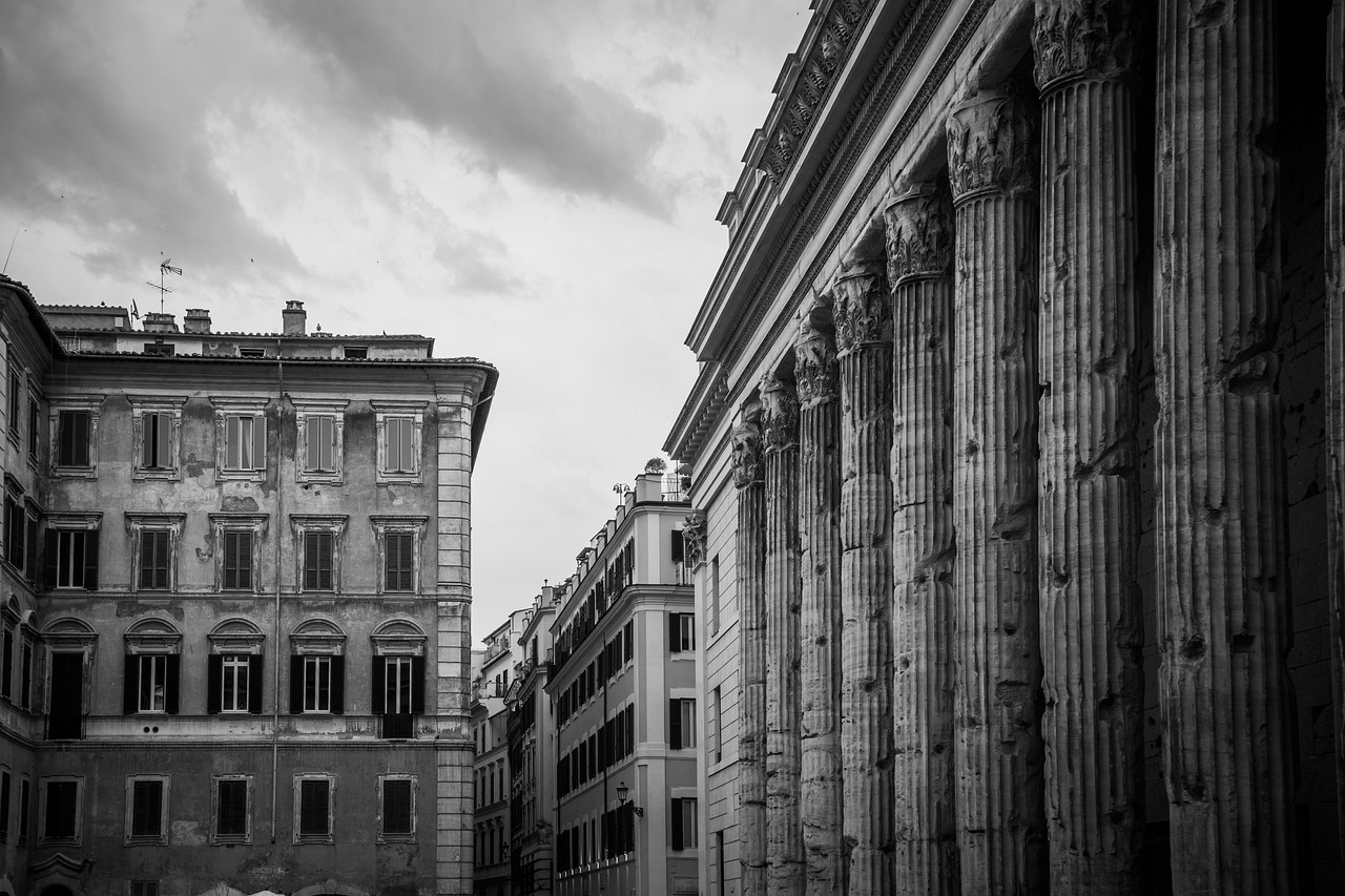 2 dias de história em Roma