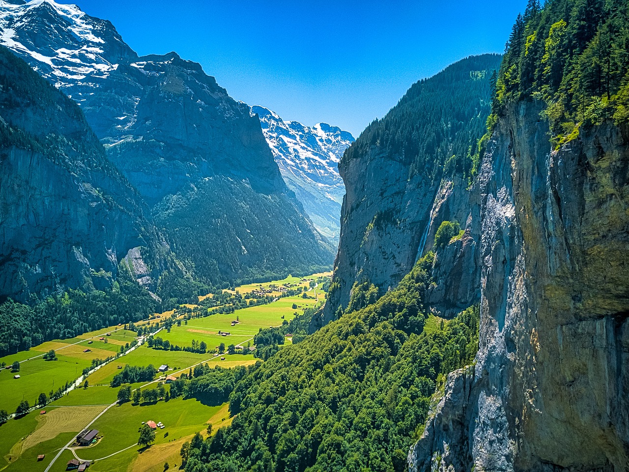 1 giorno a Lauterbrunnen Svizzera