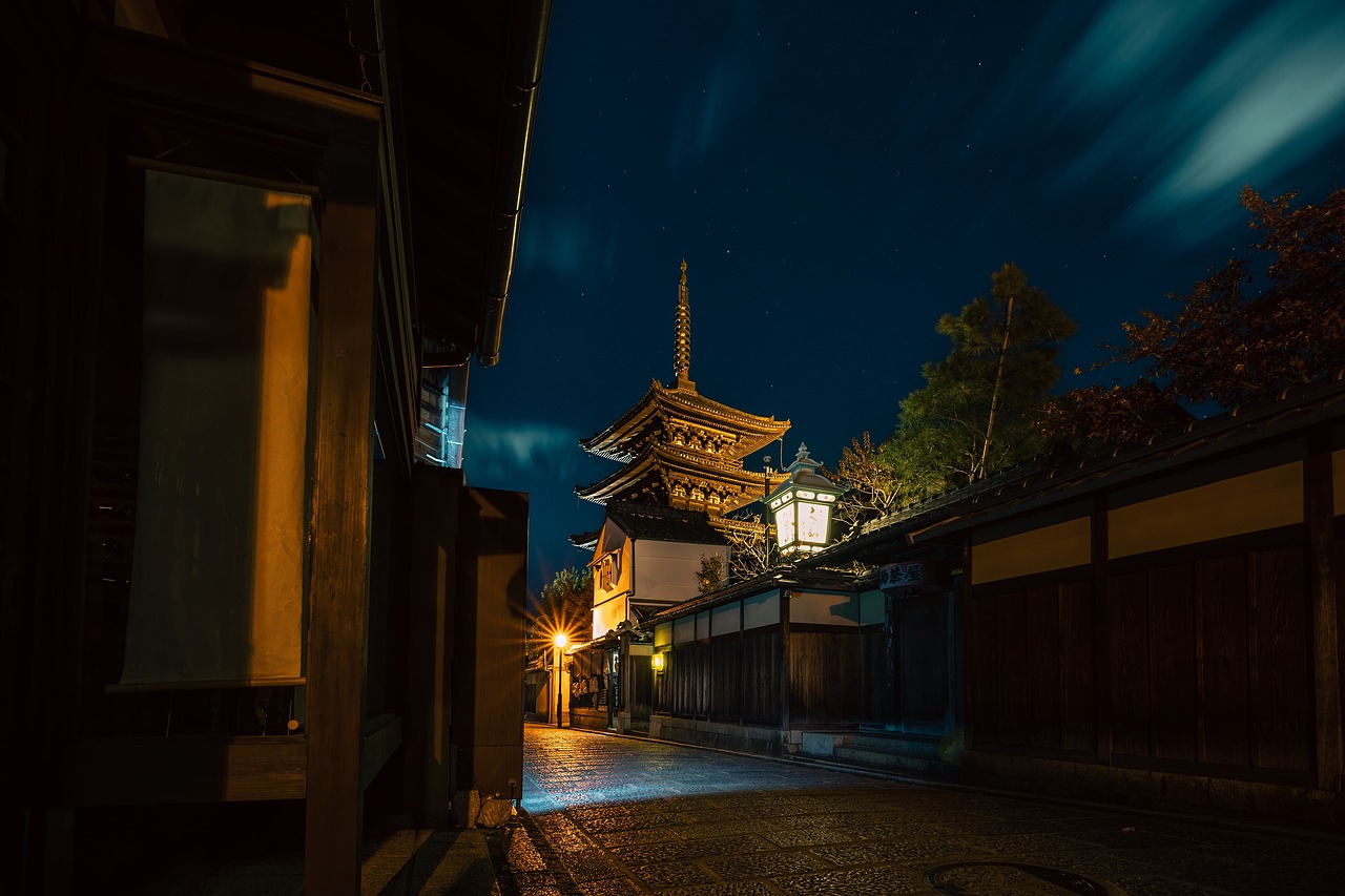 5 Evenings in Kyoto Japan