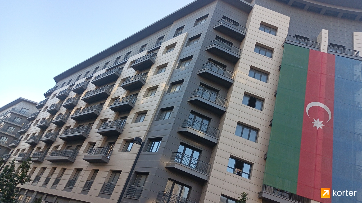 Ход строительства Ancora Residence - Ракурс 5, июнь 2022