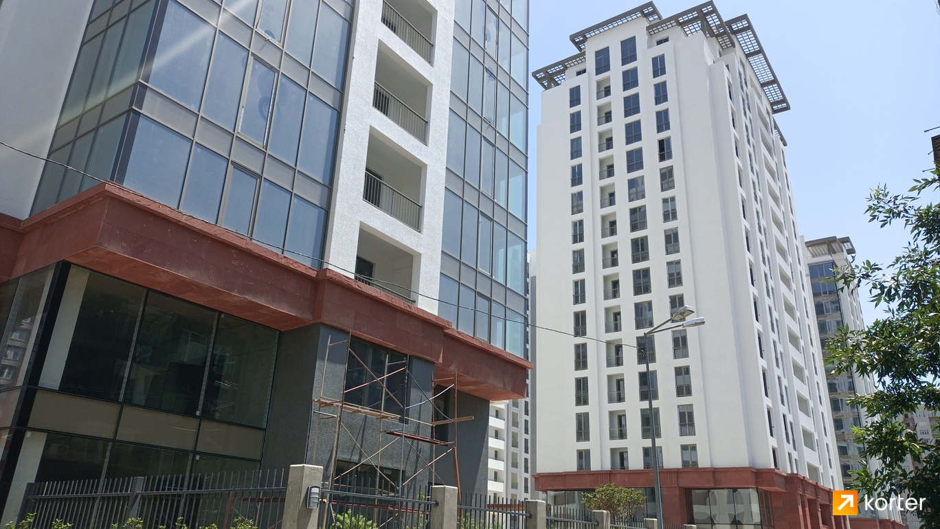 Tikinti gidişatı Belvedere Residence - Rakurs 11, июль 2022