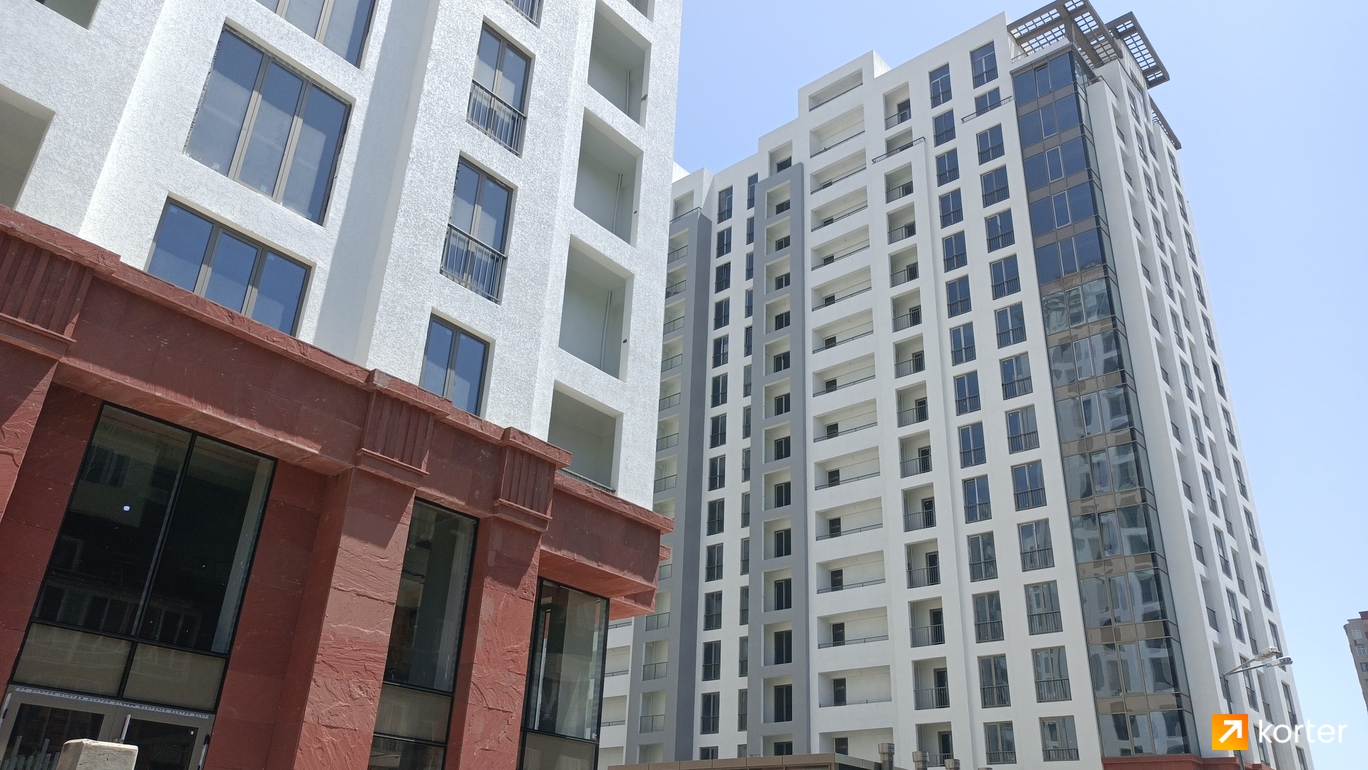 Tikinti gidişatı Belvedere Residence - Rakurs 12, İyul 2022