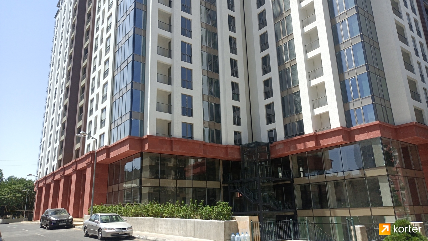 Tikinti gidişatı Belvedere Residence - Rakurs 15, İyul 2022