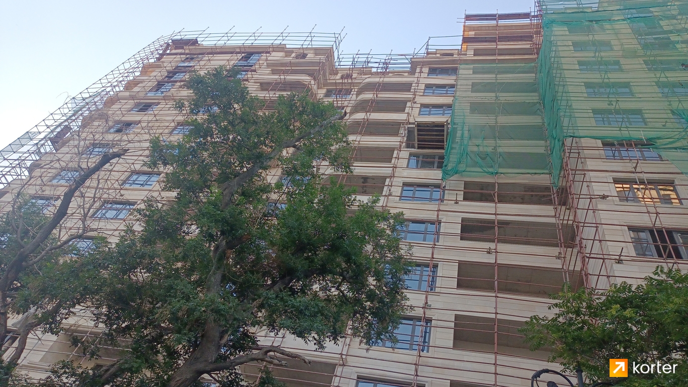 Ход строительства Bayıl Residence - Ракурс 2, июль 2022