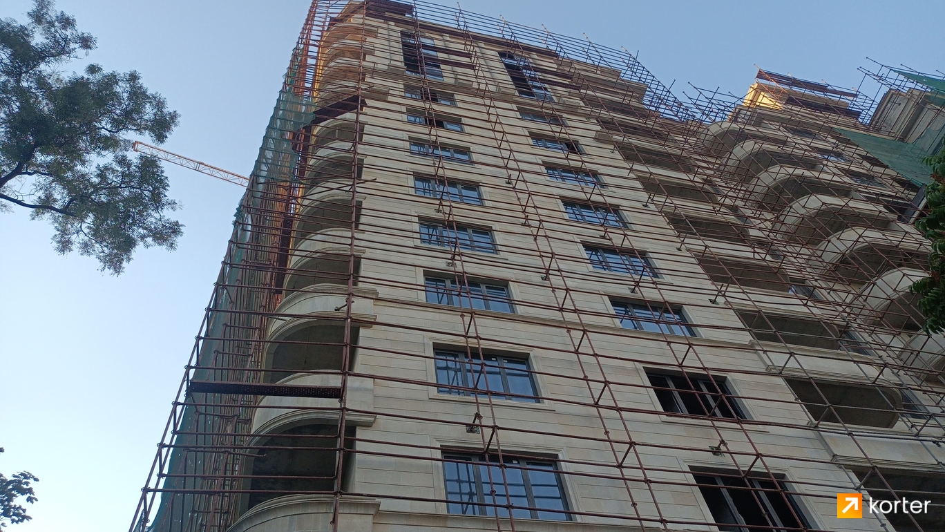 Ход строительства Bayıl Residence - Ракурс 1, июль 2022