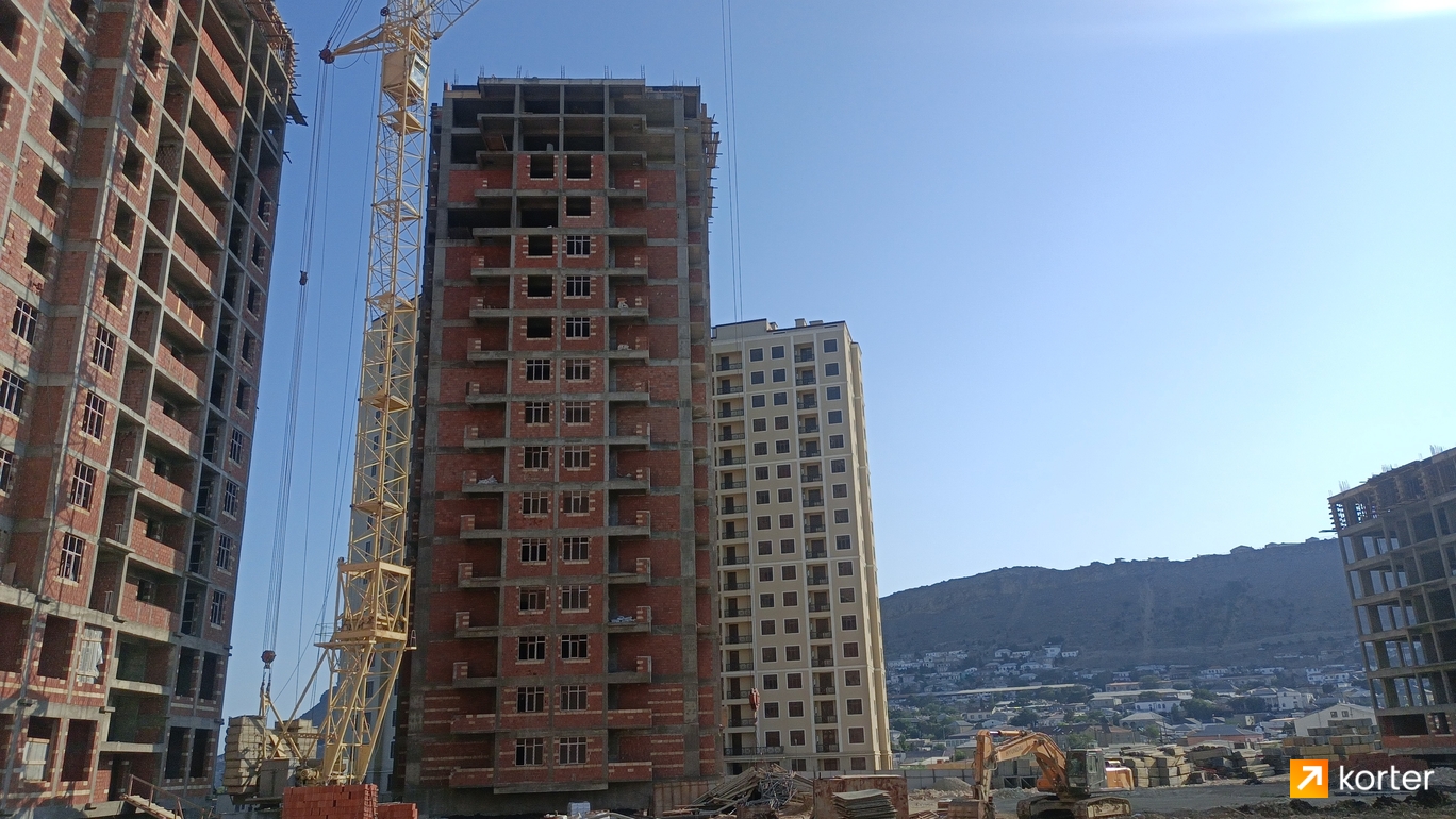 Ход строительства Neftchi MTK - Ракурс 8, İyul 2022