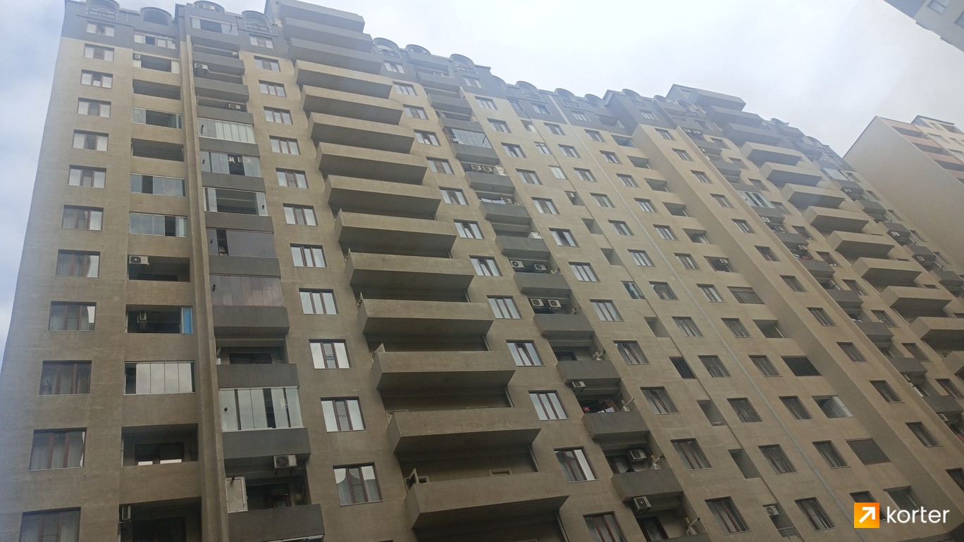 Tikinti gidişatı Qarayev Apartments - Rakurs 11, İyul 2022